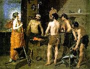 Diego Velazquez The Forge of Vulcan painting